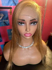  30 inch honey blonde straight 13x4 lace front wig - Billionaire Beauty by Cee