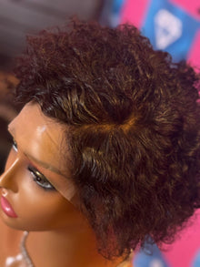  Black natural color pixie cut lace front wig - Billionaire Beauty by Cee