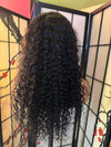 Water wave 13x4 lace front wig black - Billionaire Beauty by Cee